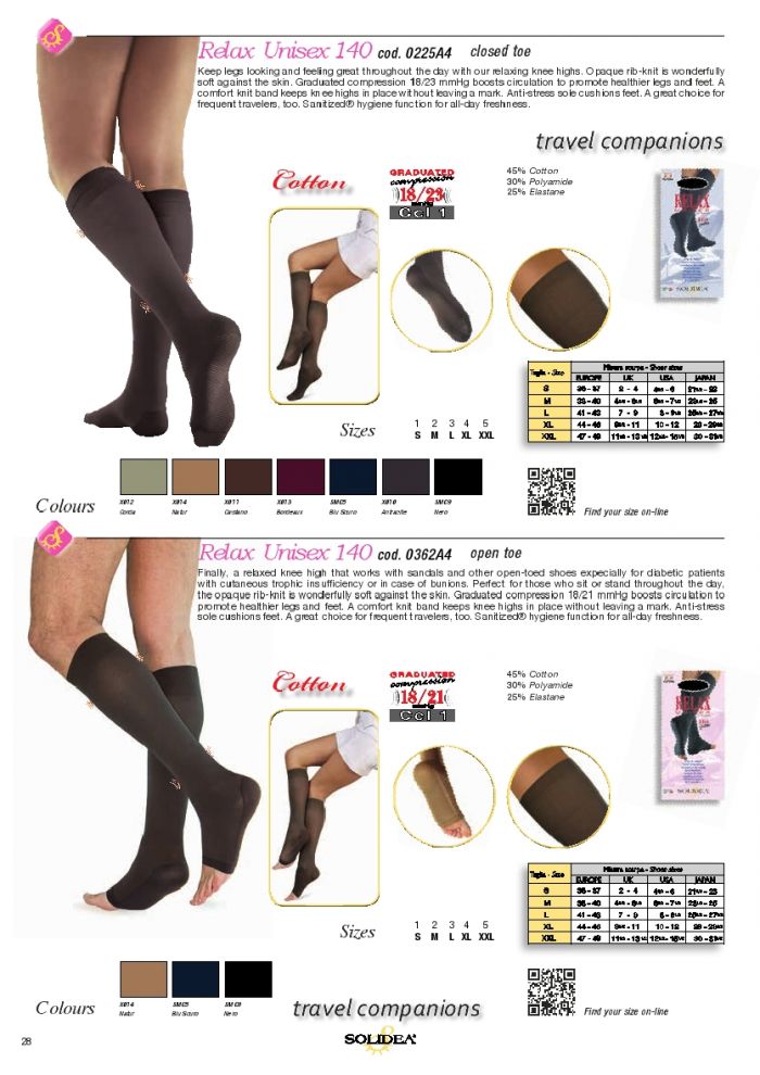 Solidea Solidea-medical-graduated-compression-hosiery-30  Medical Graduated Compression Hosiery | Pantyhose Library